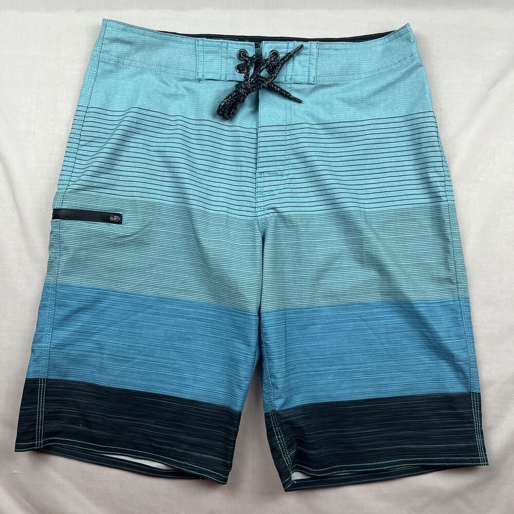 Distortion Men’s Swim Trunks Shorts Drawstrings Fly Small